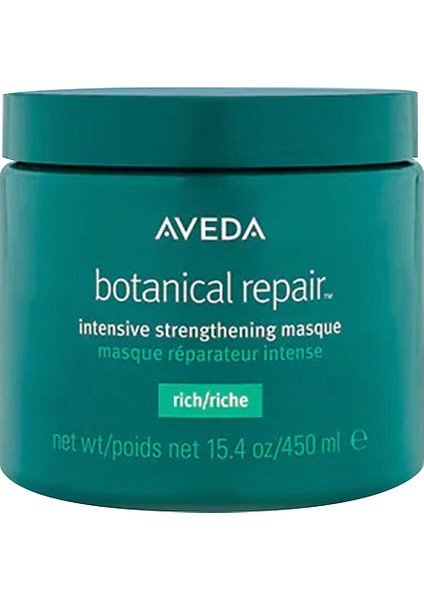 Botanical Repair Yıpranmış Saçlar Için Onarım Maskesi Zengin Doku 450 ml