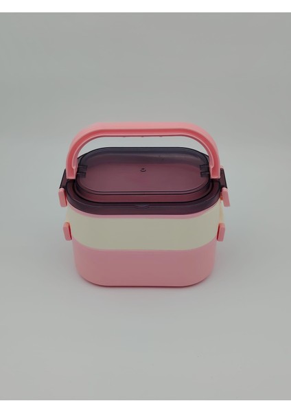 Lunch Box Pembe Beslenme Kutusu Yemek Saklama Taşıma Kabı fiyatları