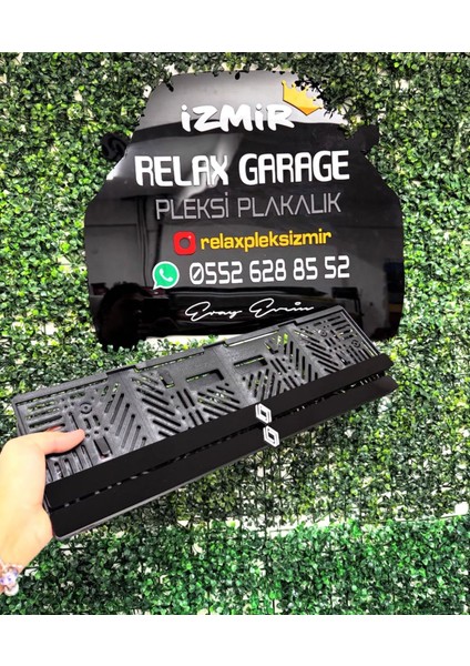 Renault Amblem Araç Pleksi Plakalık