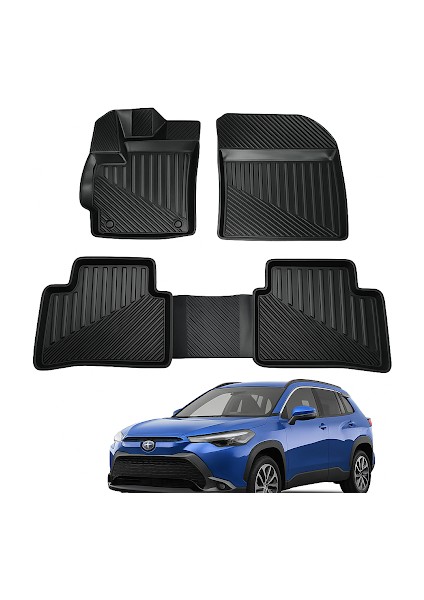 Toyota Corolla Cross Hybrid 2022+ Premium 3D Oto Paspas