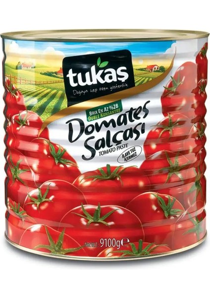 Tukaş Domates Salçası 9100 gr