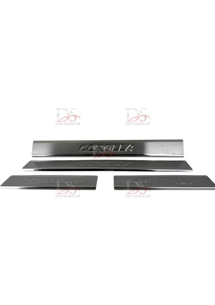 Toyota Corolla Sd 2013 > Kapı Eşiği 4 Prç. P. Çelik