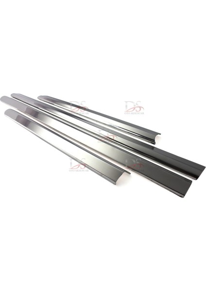 Fiat Doblo 1 Panel Van/lav 2000 > 2006 Yan Kapı Çıtası 4 Prç. P. Çelik