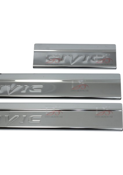 Honda Civic Sd 2012 > 2016 Kapı Eşiği 4 Prç. P. Çelik fiyatları