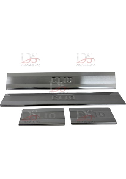 Renault Clio 4 Hb /sw 2012 > Kapı Eşiği 4 Prç. P. Çelik modelleri