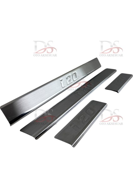 Hyundai I20 Hb 2008 > 2012 Kapı Eşiği 4 Prç. P. Çelik