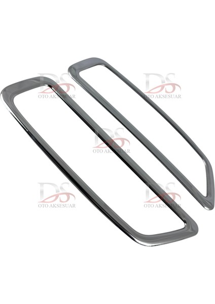 Peugeot 3008 Suv 2016 > Egsoz Çıkış Kromu 2 Prç. P. Çelik