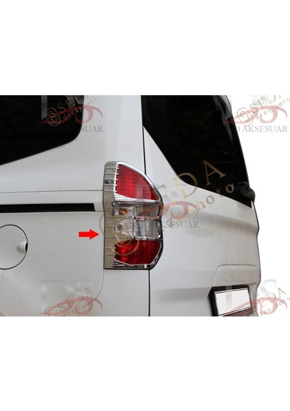 Ford Courier Van 2014 > 2023 Stop Çerçevesi 2 Prç. Abs Krom indirimleri