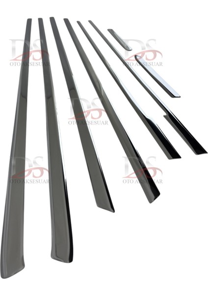 Mercedes Vito W447 Van 2014 > Cam Alt Çıtaları 8 Prç.(Tek Sürgü L3) fiyatları