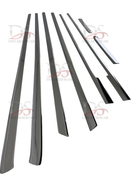 Mercedes Vito W447 Van 2014 > Cam Alt Çıtaları 8 Prç.(Tek Sürgü L3) indirimleri