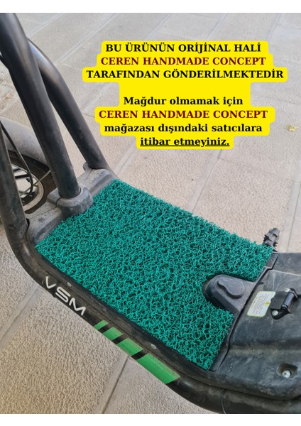 Vsm Uyumlu Yeşil Pvc Kıvırcık Paspas, Vsm Koruyucu Yeşil Pvc Kıvırcık Paspas, Vsm Paspas