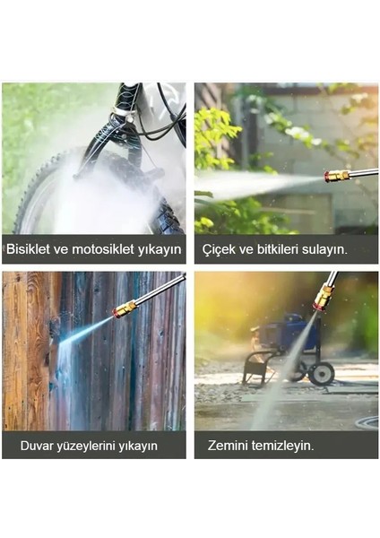 Kablosuz Yüksek Basınçlı Araç Yıkama ve Ilaçlama Tabancası Güçlü Taşınabilir Çok Fonksiyonlu modelleri