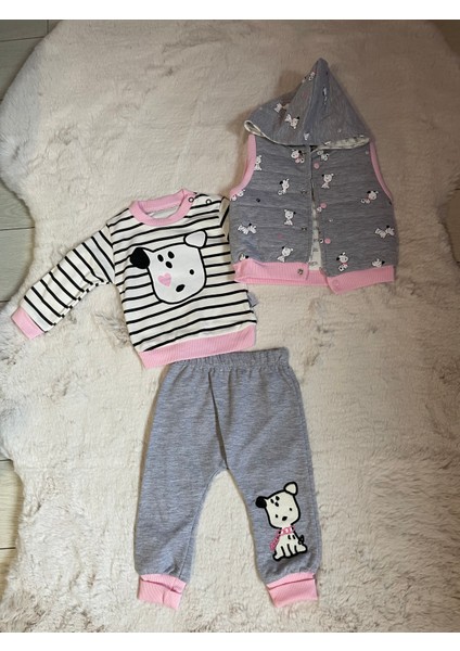 Babyhi Köpekli Kapitone 3'lü Takım