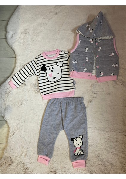 Babyhi Köpekli Kapitone 3'lü Takım modelleri