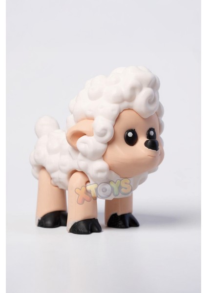 Woolie Sevimli Koyun Anahtarlık, Çanta Charmı ve Aksesuarı, Sevgiliye Hediye Hareketli Oyuncak