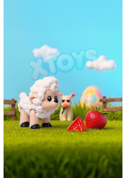 Woolie Sevimli Koyun Anahtarlık, Çanta Charmı ve Aksesuarı, Sevgiliye Hediye Hareketli Oyuncak indirimleri