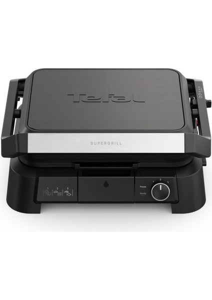 SuperGrill 3in1 6 Dilim Kapasiteli 2000 Watt Barbekü Izgara ve Tost Makinesi - Siyah fiyatları