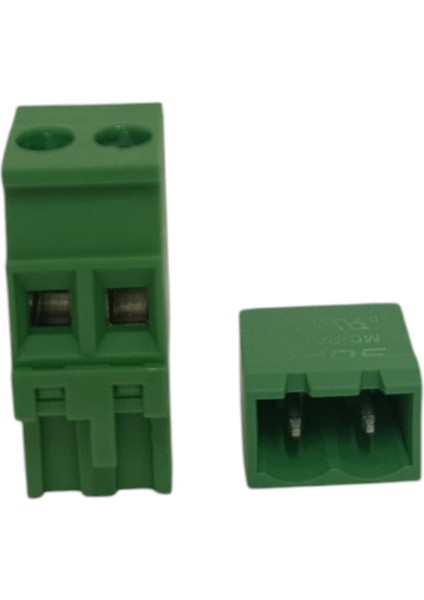 2 Kutuplu 180 Derece 5.08MM Baskılı Devre (Pcb) Klemens Seti (Dişi + Erkek) fiyatları