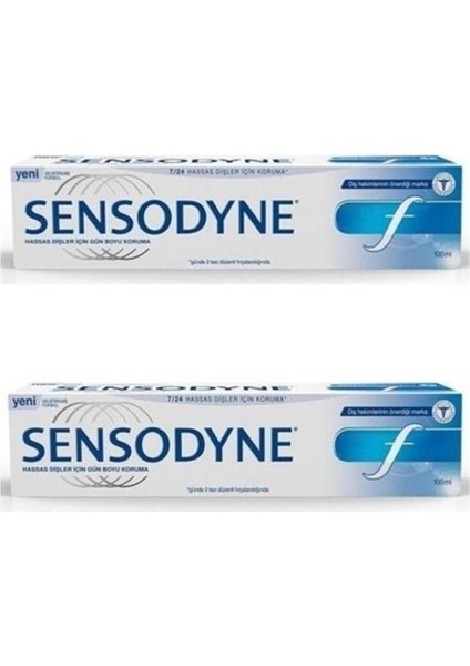 Florürlü Diş Macunu 2×100 ml Hassas Dişler İçin Gün Boyu Koruma ve Nane Ferahlığı fiyatları