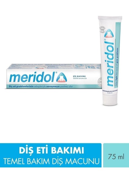 Diş Macunu 75 ml Hassas Diş Eti Bakımı Onarıcı Amin ve Kalay Florür İçerikli modelleri