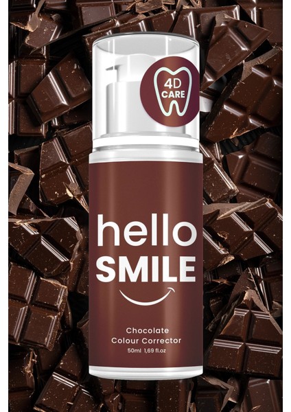 Beyazlatıcı Diş Jeli 50 ml SLS İçermez Çikolata Aromalı Anında Etki Ton Düzeltici