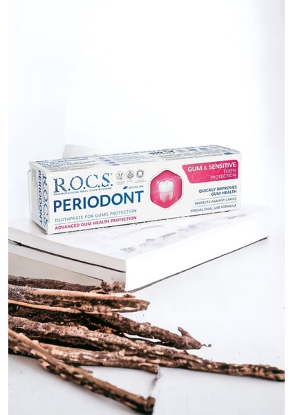 Periodont Diş Macunu 94 gr Naneli Diş Eti Koruyucu SLS ve Florür İçermeyen Formül