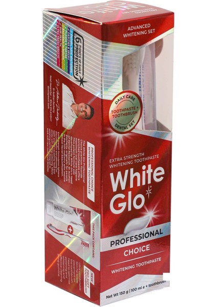 Beyazlatıcı Diş Macunu 150 g Kürdanlı Aromasız Profesyonel Ekstra Güçlü Formül