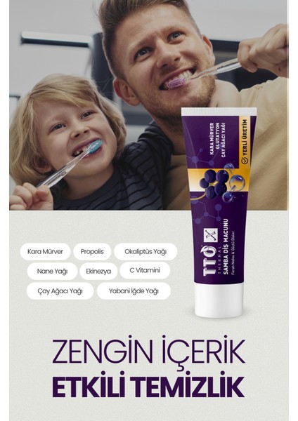 Samba Diş Macunu 75 gr SLS İçermeyen Nane Aromalı Bitkisel Ekstraktlı Nefes Ferahlatıcı fırsatları