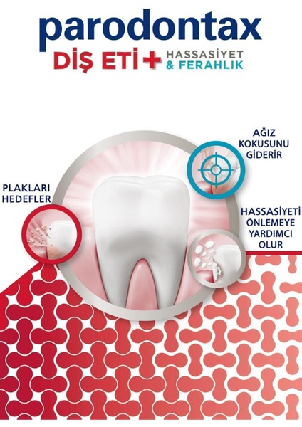 Diş Macunu 75 ml Nane Aromalı Orijinal Formül 4 Kat Etkili Diş Eti Bakım ve Koruma