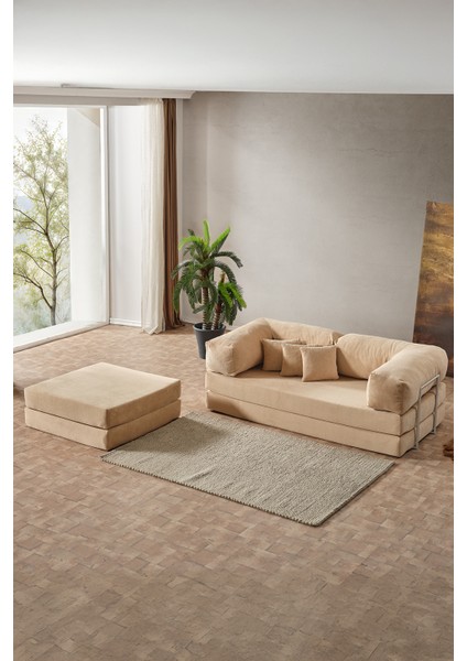 Legom Alis Aktivite Koltuğu Yatak Olabilen Çok Amaçlı Kanepe Bej fiyatları