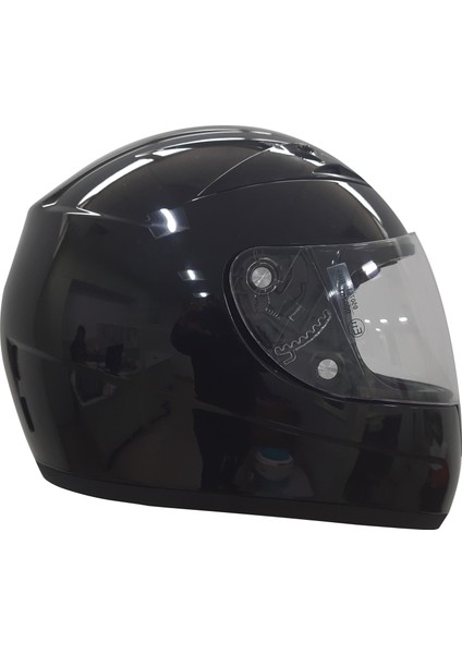 Kapalı Kask 1987 Parlak Siyah fiyatları