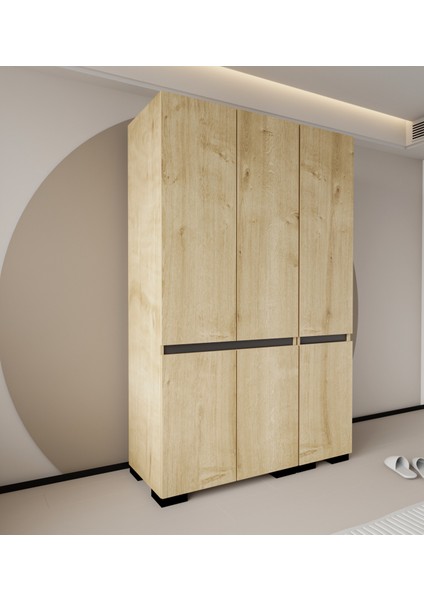 Floransa 6 Kapılı Flr6-Ira Safir- Antrasit Gardırop-Çok Amaçlı Dolap-Yüklük modelleri