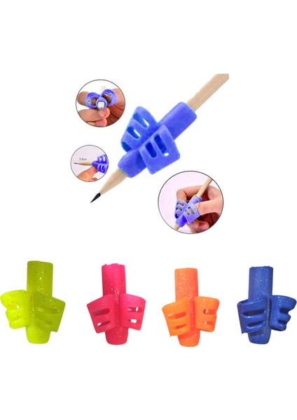 Simli Kolay Kalem Tutma Aparatı Silikon - 2 Adet