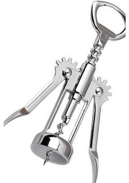 Paslanmaz Çelik Tirbuşon Şarap Açacağı Kaliteli Malzeme
