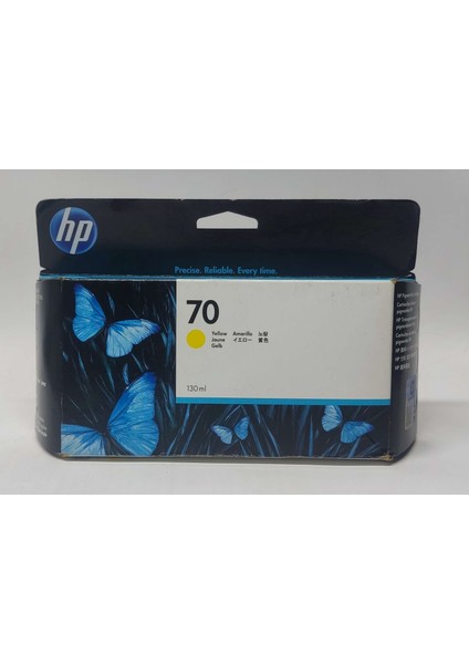 Hp 70 C9454A Yellow Kartuş 130ML fiyatları