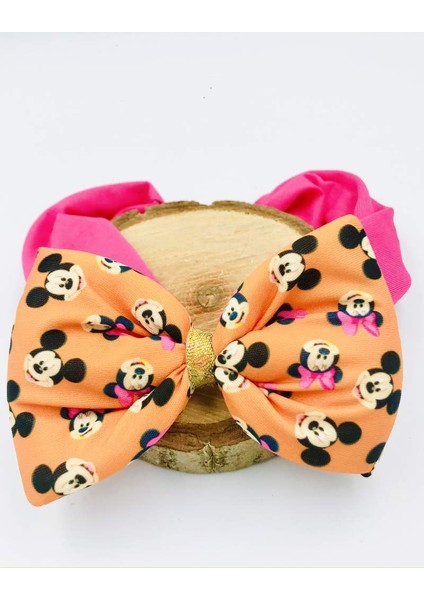 Desenli Lastik Bandana