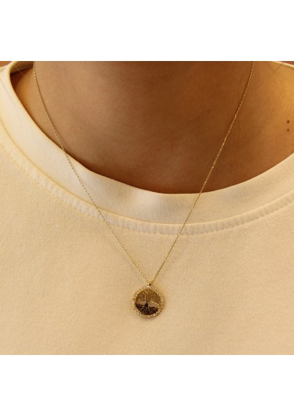 14 Ayar Altın Hayat Ağacı Kolye fiyatları