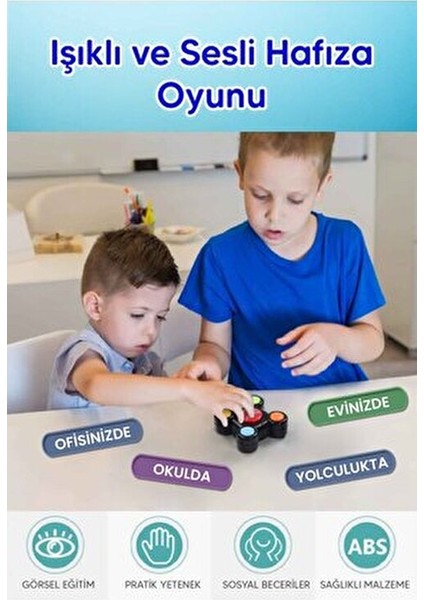 Işıklı ve Sesli Hafıza Oyunu G63 fırsatları
