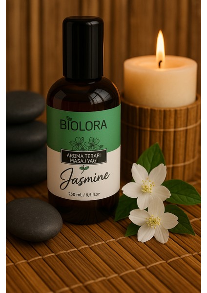 Yasemin Çiçeği Aromaterapi Vücut Masaj & Spa Yağı 250ML.