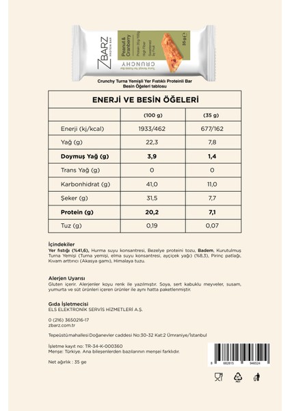 Crunchy Protein Bar Mix Kutu 4*3 ( 12 Adet )