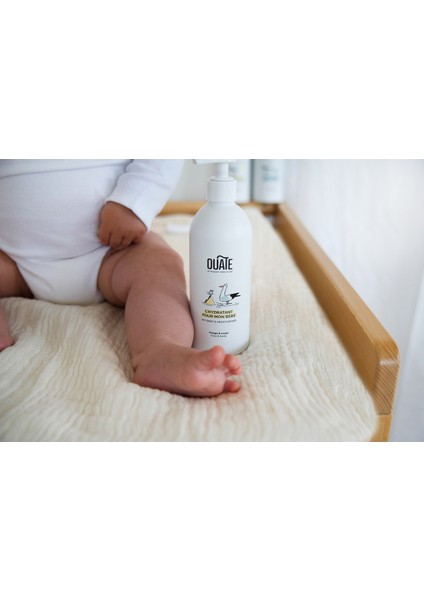 Ouate Bebek Nemlendirici Yüz ve Vücut Losyonu 300 ml Hassas Ciltlere Parabensiz Bitkisel