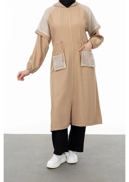 Reglan Kol File Detaylı Giyçık - Camel fiyatları