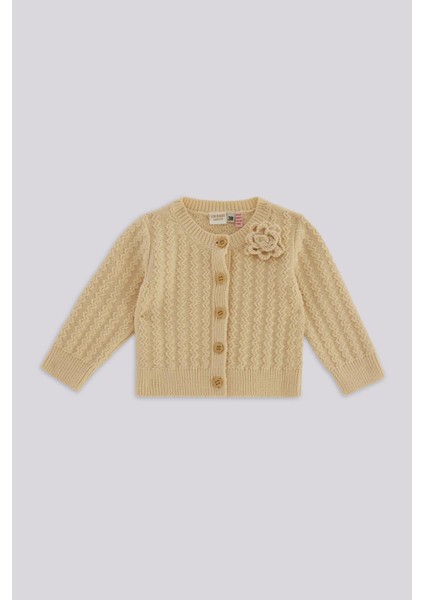 Bg Store Kız Bebek Bej Hırka