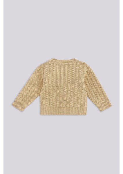 Bg Store Kız Bebek Bej Hırka modelleri