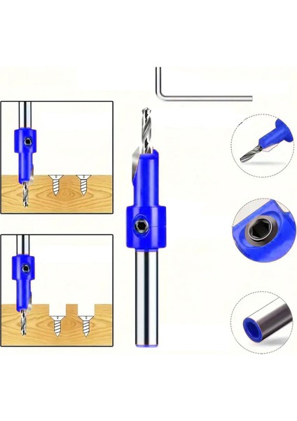 Ahşap Açma Havşa Matkap Ucu 3 mm Havşalı fırsatları
