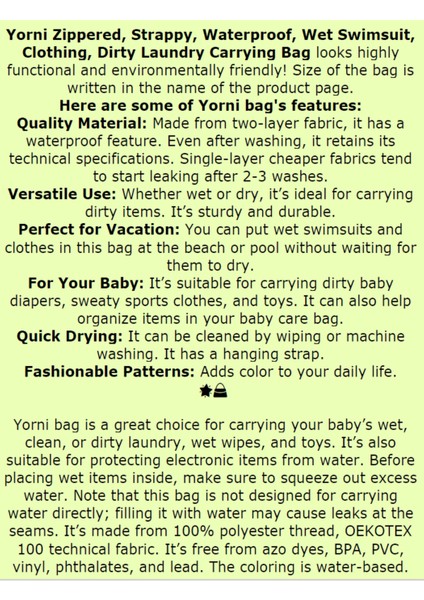 2 Adet, 29 x 35 Cm, Jungle ve 37 x 30 Cm,zoo Desen, Sıvı Geçirmeyen Çok Amaçlı Çanta, Ekonomik Set, Yıkanabilir