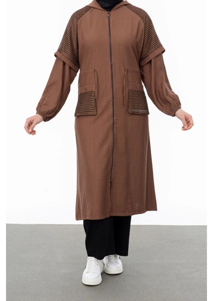 Reglan Kol File Detaylı Giyçık - Kahve fiyatları