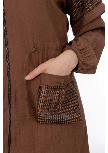 Reglan Kol File Detaylı Giyçık - Kahve indirimleri