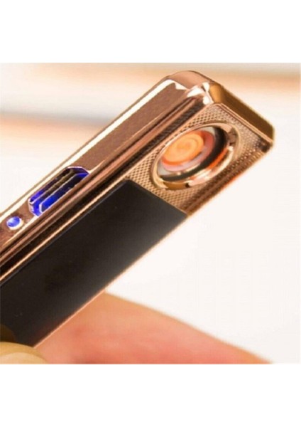 Kişiye Özel Elektronik Şarjlı Çakmak Mavi fiyatları