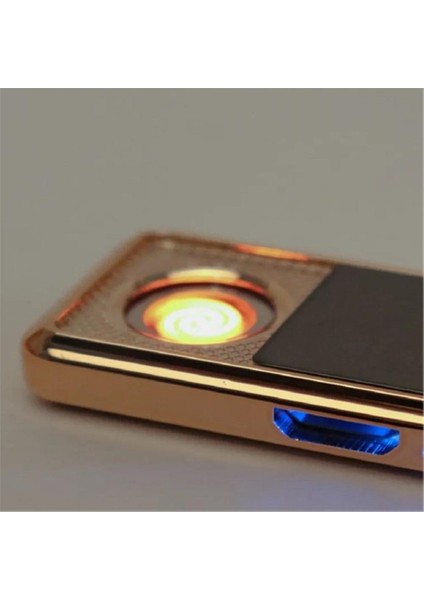 Kişiye Özel Elektronik Şarjlı Çakmak Mavi modelleri